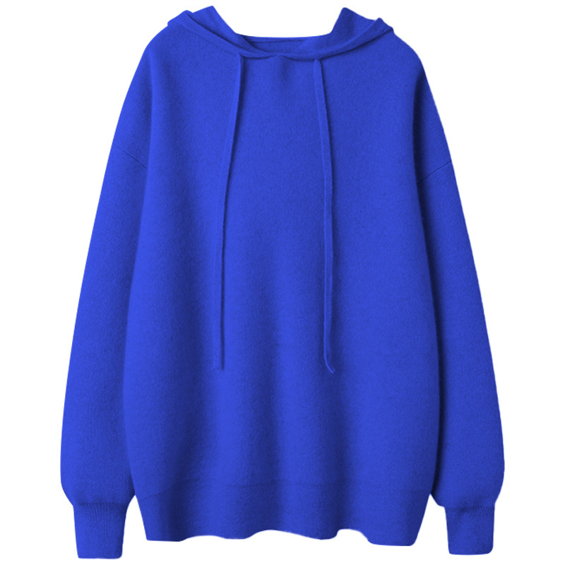 衣型爆好~重磅加厚四平针连帽羊绒衫女卫衣纯羊绒毛衣女宽松秋冬,淘宝优惠券,粉丝福利购,淘宝优惠卷