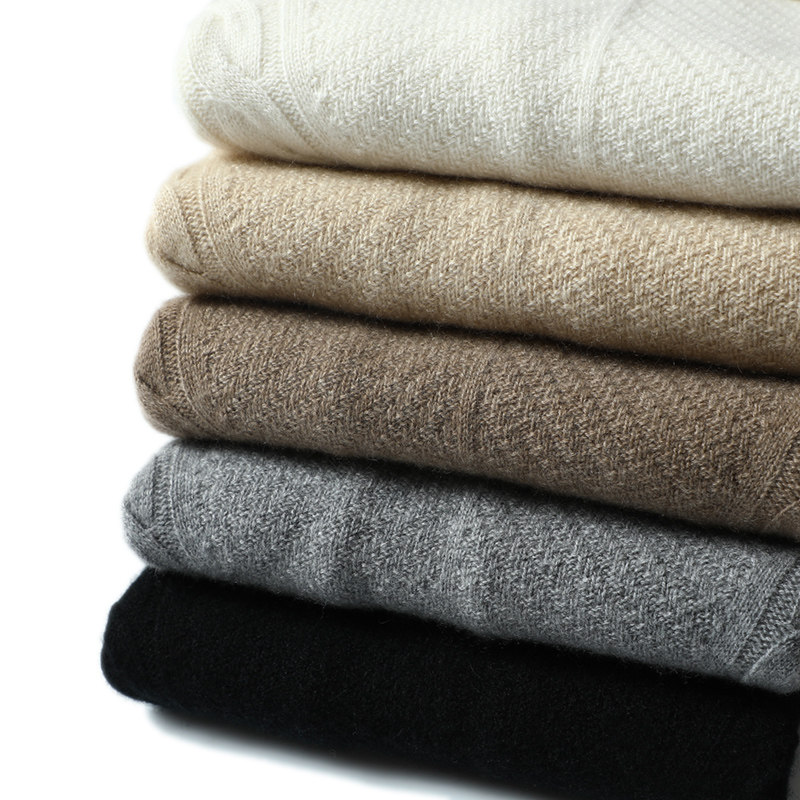 可优雅~可飒气！很美斜绞花羊绒衫女高领加厚纯羊绒毛衣打底衫冬,淘宝优惠券,粉丝福利购,淘宝优惠卷