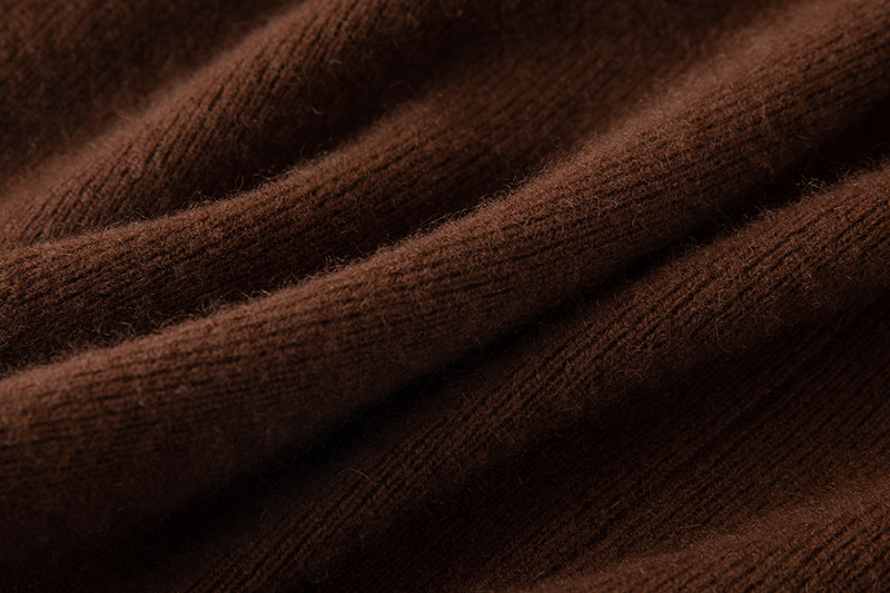 演绎美学精髓~拼色圆领弹力坑条羊绒衫女纯羊绒毛衣针织衫打底衫,淘宝优惠券,粉丝福利购,淘宝优惠卷