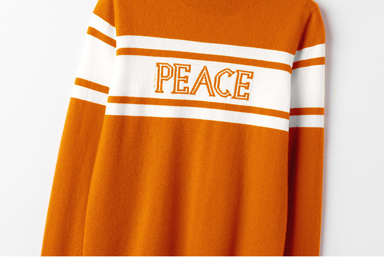 掏心掏肺推荐，提字高领山羊绒衫女纯羊绒毛衣套头打底衫两色秋冬,淘宝优惠券,粉丝福利购,淘宝优惠卷