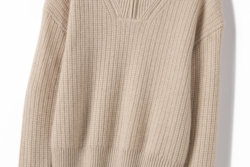 高知美学~重磅加厚半拉链100%纯山羊绒女针织套头毛衣,淘宝优惠券,粉丝福利购,淘宝优惠卷