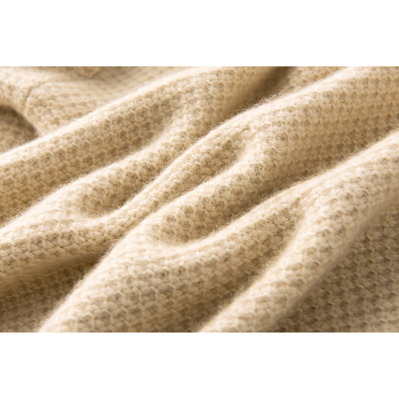 品味穿衣显贵~烟雾感复古编织半高领羊绒衫女纯羊绒宽松毛衣加厚,淘宝优惠券,粉丝福利购,淘宝优惠卷