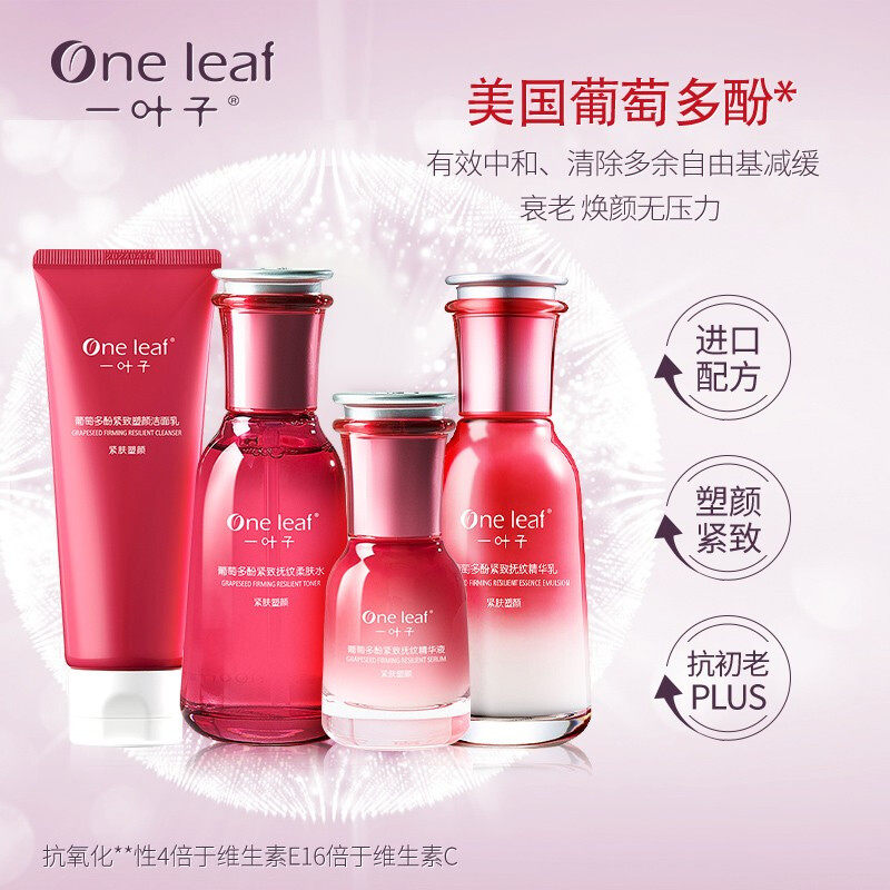  一叶子雅印面部护理套装