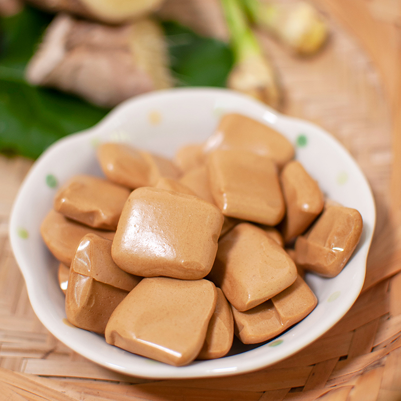 云朵姜奶糖 姜汁撞奶！红糖姜汁奶糖 空气感软糖休闲零食 忆潮食