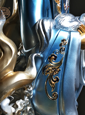 圣丰造像九公子客厅摆件定制