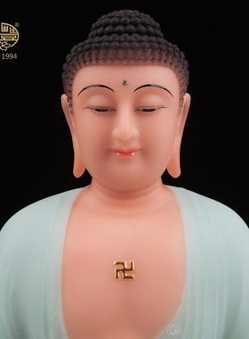 圣丰家居供奉客厅摆件娑婆三圣