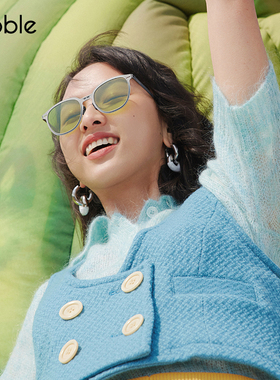 【夏日防嗮】Bubble潮流防紫外线太阳镜防晒折叠墨镜壳Shell