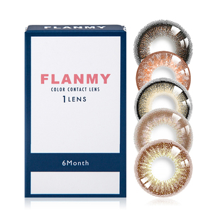 【凑单36.75】Flanmy美瞳彩色隐形半年抛2片