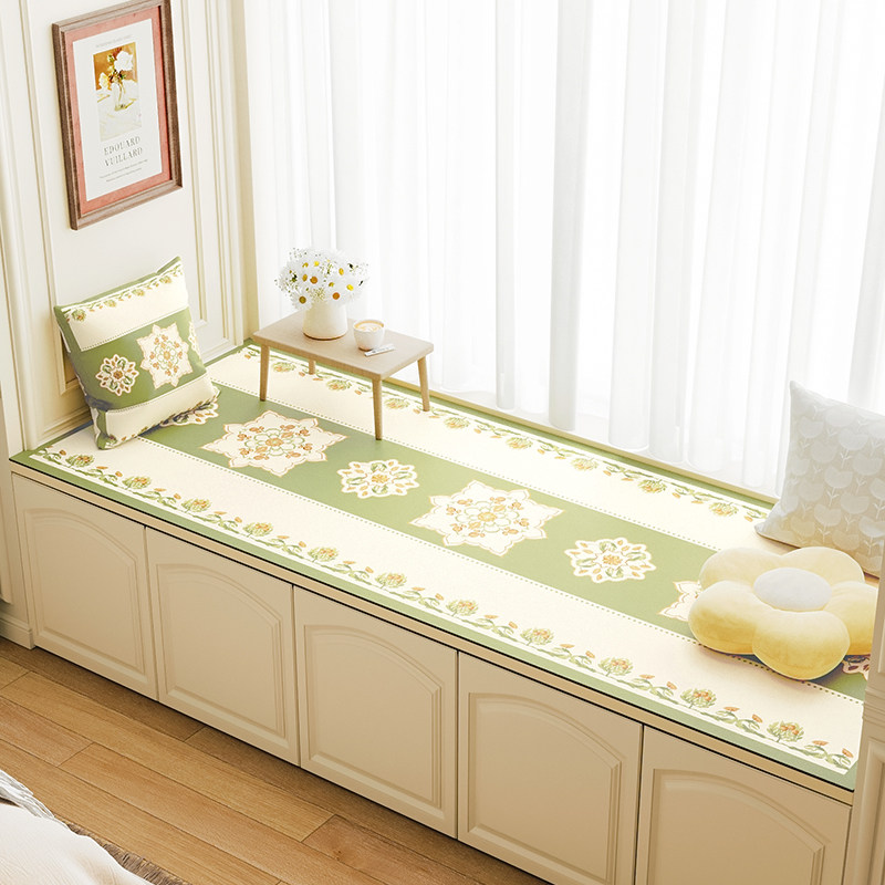 No-wash waterproof bay window mat bedroom balcony window sill mat