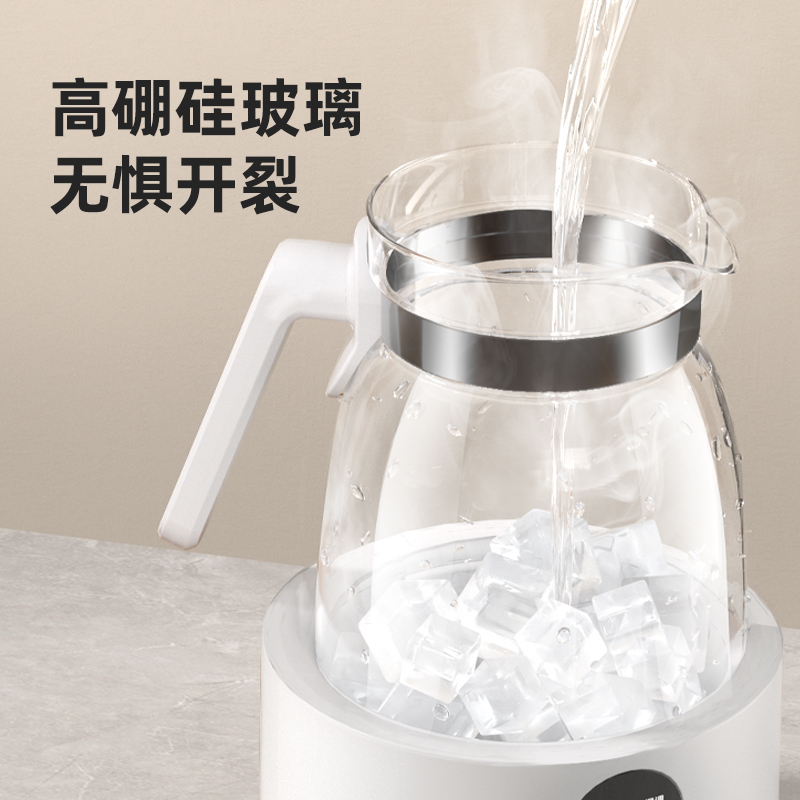 恒温壶纯全玻璃一体婴儿家用调奶器热水烧水壶冲泡奶粉保温暖奶器