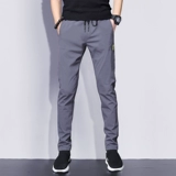 Спортивные трендовые демисезонные штаны для отдыха, осенние, свободный прямой крой, коллекция 2022, в корейском стиле