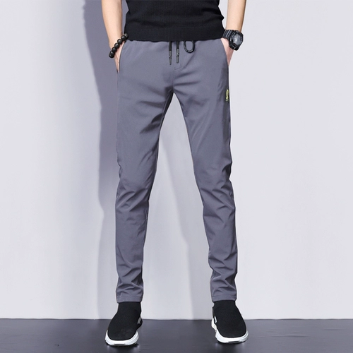 Спортивные трендовые демисезонные штаны для отдыха, осенние, свободный прямой крой, коллекция 2022, в корейском стиле