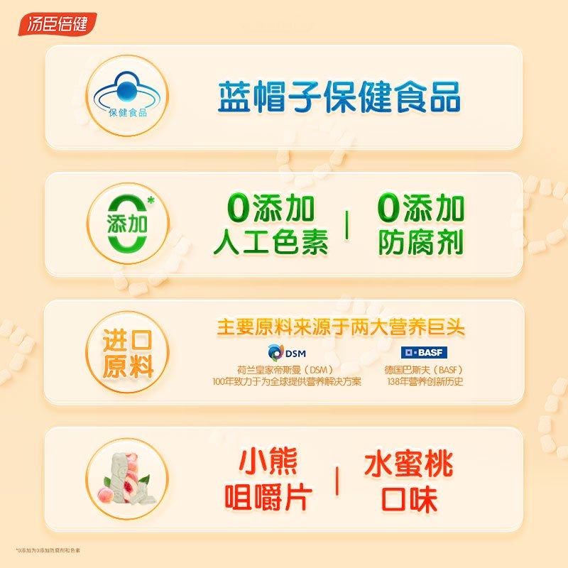 汤臣倍健儿童复合维生素多种维生素b族vc青少年ad咀嚼片官方正品,淘宝优惠券,粉丝福利购,淘宝优惠卷