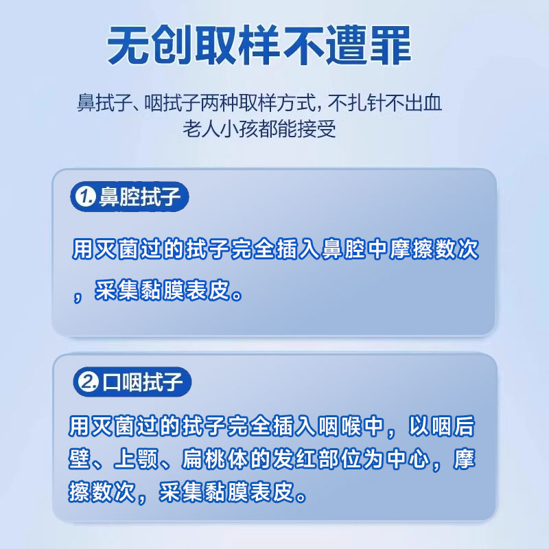 英诺特甲流乙流支原体三合一试剂盒肺炎抗原测试纸流感检测试剂盒 - 图1