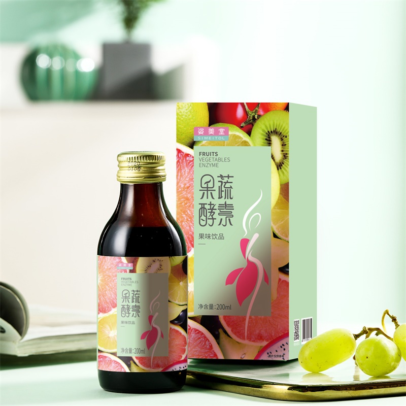 阿里健康大药房姿美堂嗨吃酵素饮水果果蔬孝素原液非粉梅果冻清肠排益生菌宿便毒3
