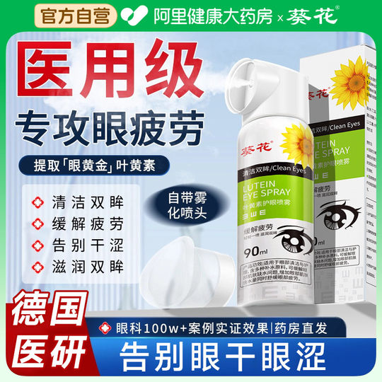 Lutein eye protection spray