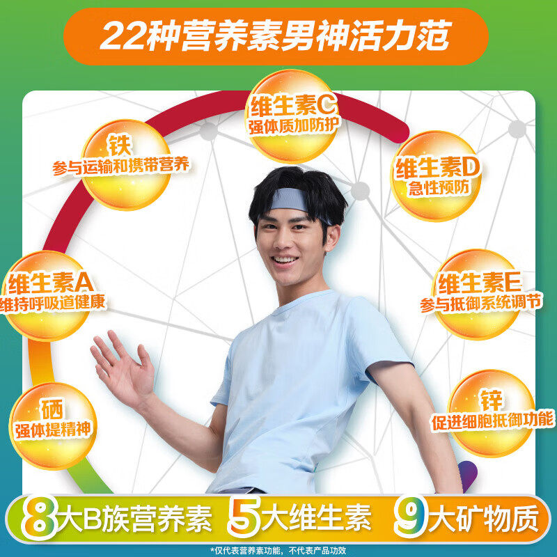 善存男士成人营养维生素c多种复合 阿里健康大药房维生素/复合维生素