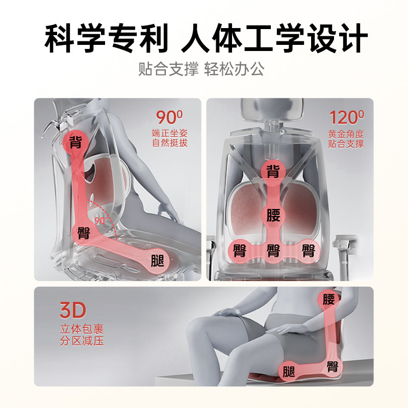 日本护腰办公室学习久坐不累神器矫正坐垫腰靠垫人体工学椅子,淘宝优惠券,粉丝福利购,淘宝优惠卷