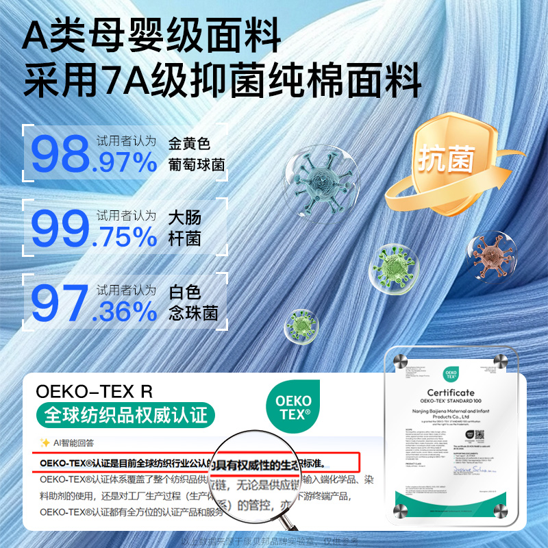 康贝邦儿童枕头3到6岁以上四季通用宝宝枕头护颈椎助睡眠儿童专用