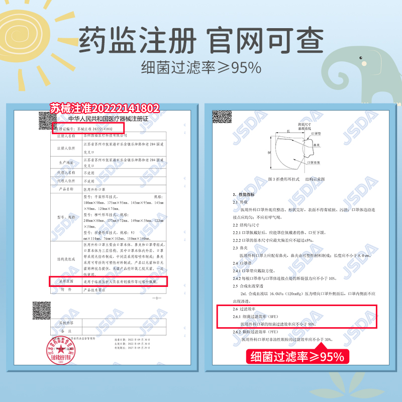 婴儿口罩3d立体医用外科0到6月12专用3新生儿婴幼儿小宝宝0一1岁-图3