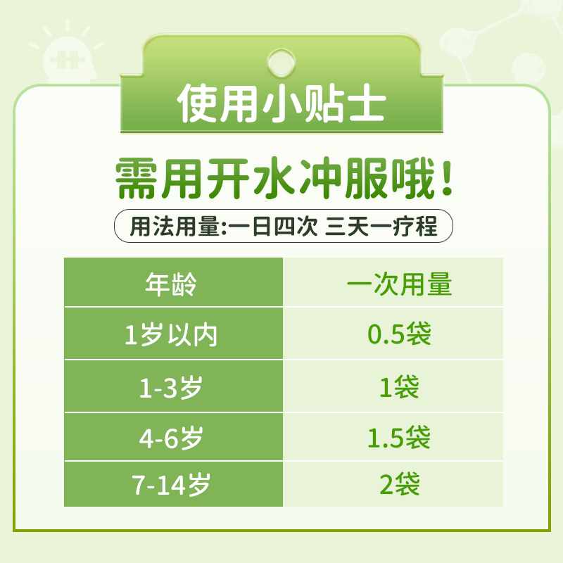 贵州百灵鸟小儿柴桂退热颗粒4g*16袋/盒小儿发热头痛流涕鼻塞儿童 - 图1