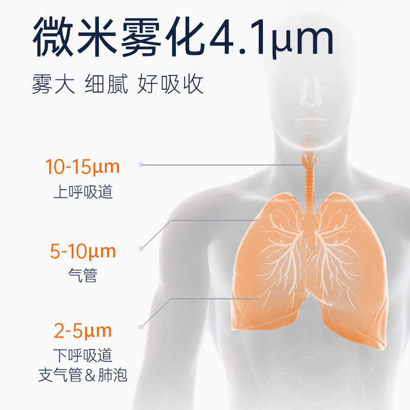 富林超声波雾化器家用小儿童婴儿化痰止咳医疗专用医用理疗机鼻炎 - 图2