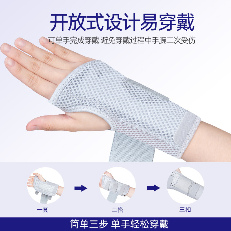 医用护腕手腕腱鞘炎关节固定支具骨折疼劳损恢复关节护套男康复女,淘宝优惠券,粉丝福利购,淘宝优惠卷