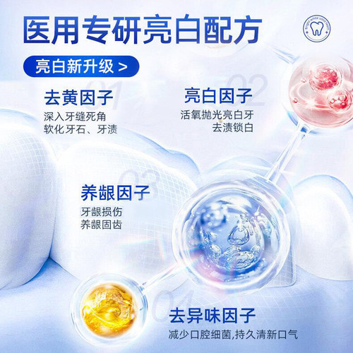 美白去黄改善牙齿口臭抗敏感洗白去烟渍牙垢牙结石牙科分离剂医用 - 图1