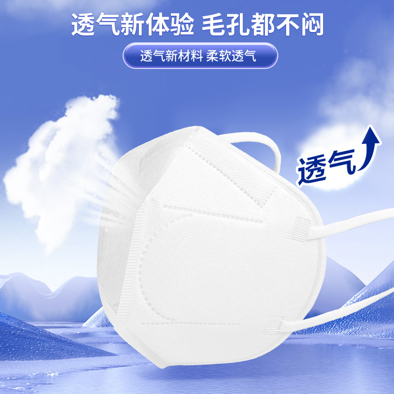 奥美n95级医用防护口罩一次性医疗灭菌级官方正品冬天防风防寒