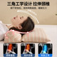 Buckwheat shell cervical spine special pillow triangular pillow household cervical spine protection sleep adult traction combination pillow core