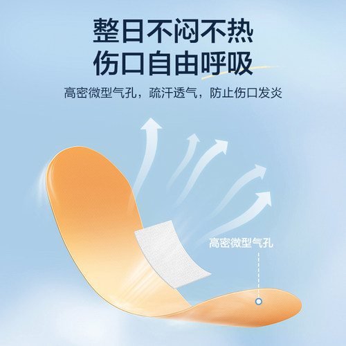 可孚创可贴防水透气医用无菌创口贴可洗澡白药OK绷止血贴儿童 - 图0