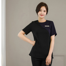Korean Edition Beauty Salon Beauty Division Workwear Moonako Center Care Teacher Suit Orthopedic Nurses Cosmetic Surgery Suit