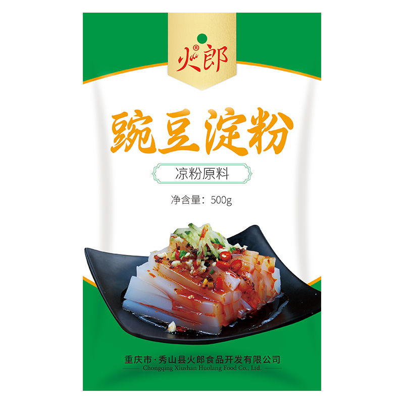 火郎豌豆粉500g*30袋整箱豌豆淀粉专用粉凉粉粉原料四川特产家用 - 图3