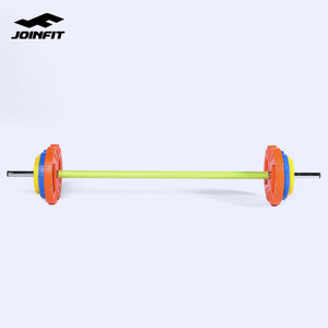 Joinfit 家用杠铃套装女男 举重杠铃片 深蹲杠铃杆扛铃健身器材