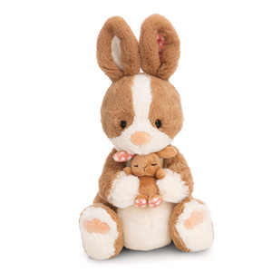 德国NICI春日系列小兔哈普萨拉公仔/趴姿公仔毛绒玩具