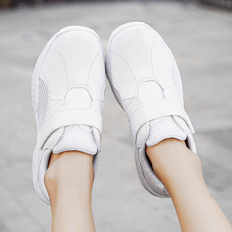 真皮护士鞋女软底医护工作鞋女透气不累脚软垫防滑厚底增高气垫底,淘宝优惠券,粉丝福利购,淘宝优惠卷