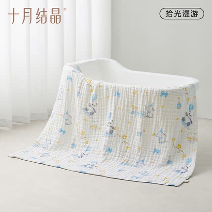 【带包边】十月结晶宝宝浴巾40