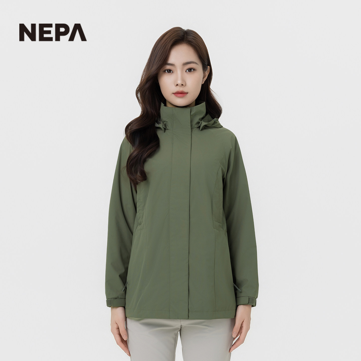 NEPA耐葩户外24秋冬女士休闲外套换季防风防泼水夹克7K60661,淘宝优惠券,粉丝福利购,淘宝优惠卷