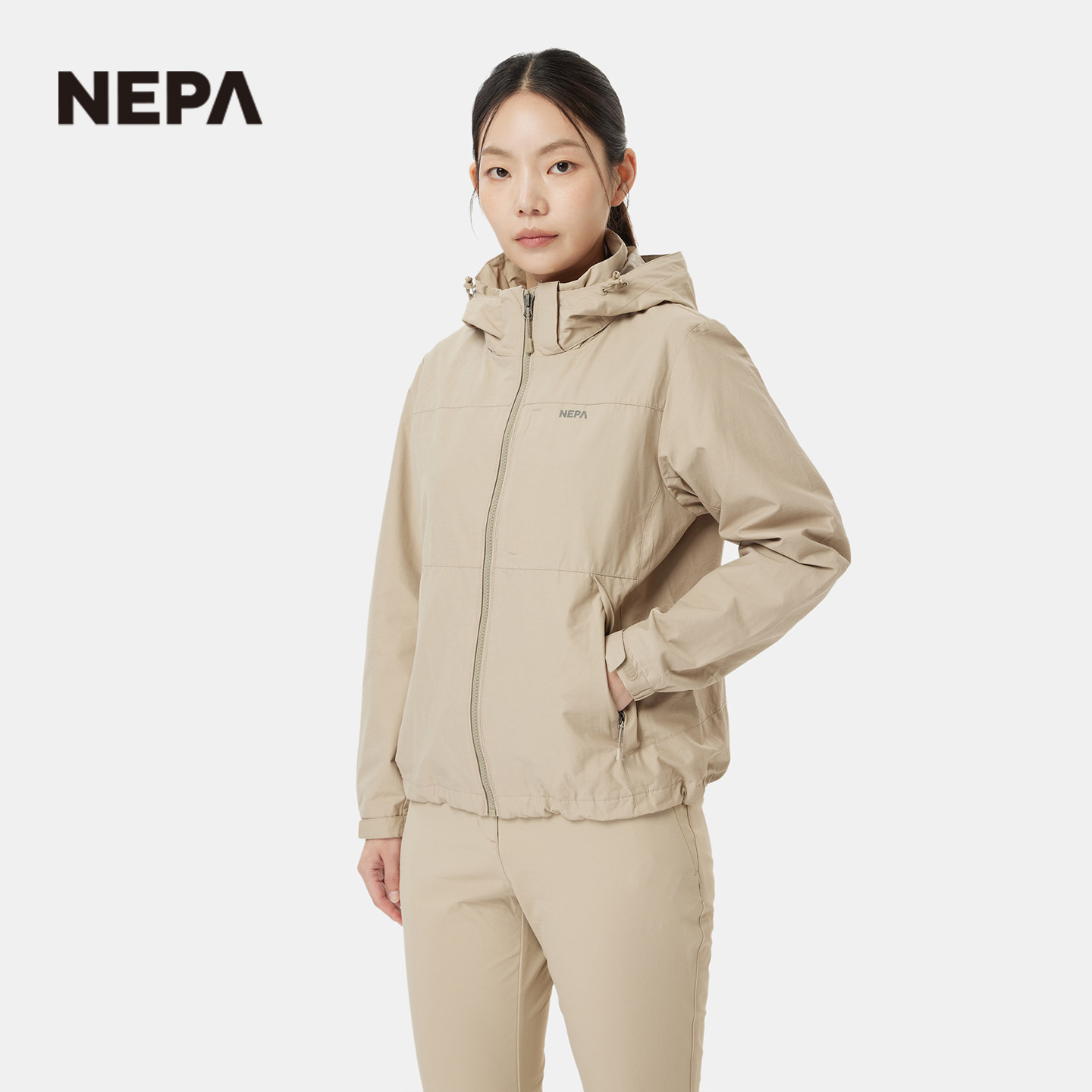 NEPA耐葩户外25秋冬新品女士夹克登山日常防风外套7L60601,淘宝优惠券,粉丝福利购,淘宝优惠卷
