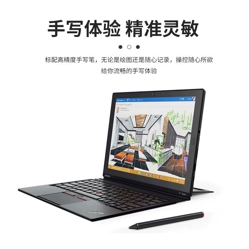 联想ThinkPad X1 Tablet Gen3平板电脑二合一windows轻薄笔记本-图0