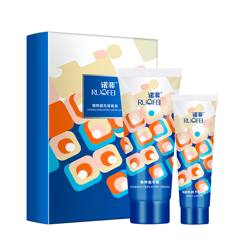 诺菲套装去腋下腿部腋毛全身脱毛膏 诺菲脱毛膏