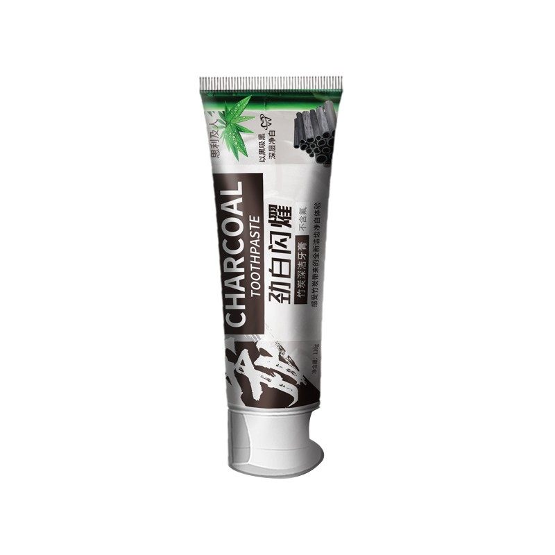 思利及人竹炭清洁口腔减轻牙渍牙膏 思利及人牙膏