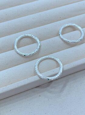 纯银哪吒同款乾坤圈戒指