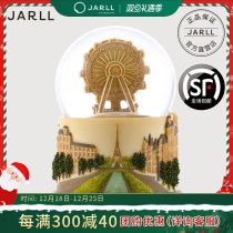 JARLL Paris Ferris Wheel Crystal Ball Music Box Eight soundboxes for girls Day Valentines Day Creative gifts