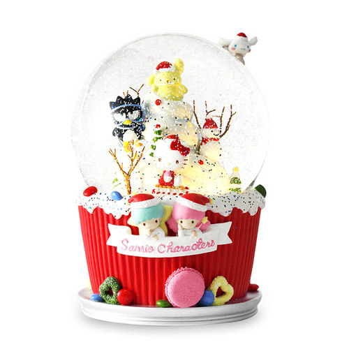 JARLL水晶球音乐盒八音盒女生儿童生日圣诞节礼物创意三丽鸥梦幻-图2