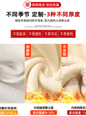 羊羔绒奶芙裤女秋冬季加绒加厚棉裤2025新款休闲小个子直筒阔腿裤