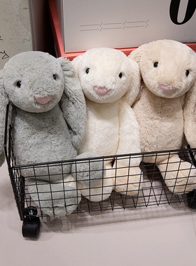 网红玩偶公主兔公仔可爱长耳朵兔子垂耳兔兔毛绒玩具女孩生日礼物