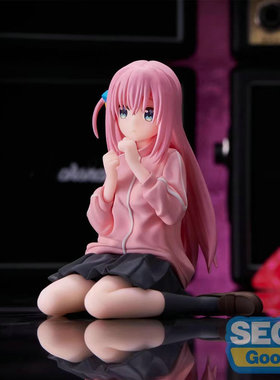 动漫周边孤独摇滚！后藤独坐姿美少女手办公仔摆件模型礼物奥特曼