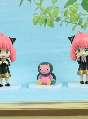 2代间谍过家家手办6款黄昏阿尼亚跨境网红玩偶摆件公仔