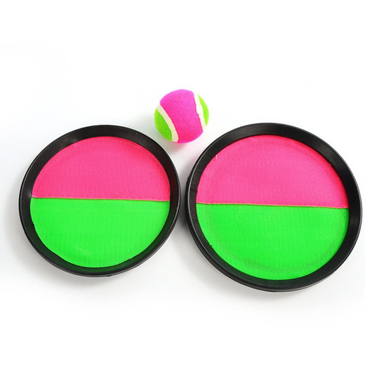 儿童玩具投掷粘贴球飞镖盘粘粘球1一2岁宝宝摸高跳魔术贴靶黏黏球